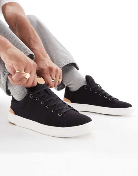 Toms Trvl lite 2.0 low trainer in black - view 1