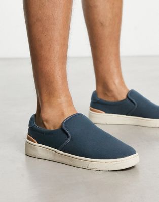 Toms trvl lite 2.0 slip-on trainers in blue