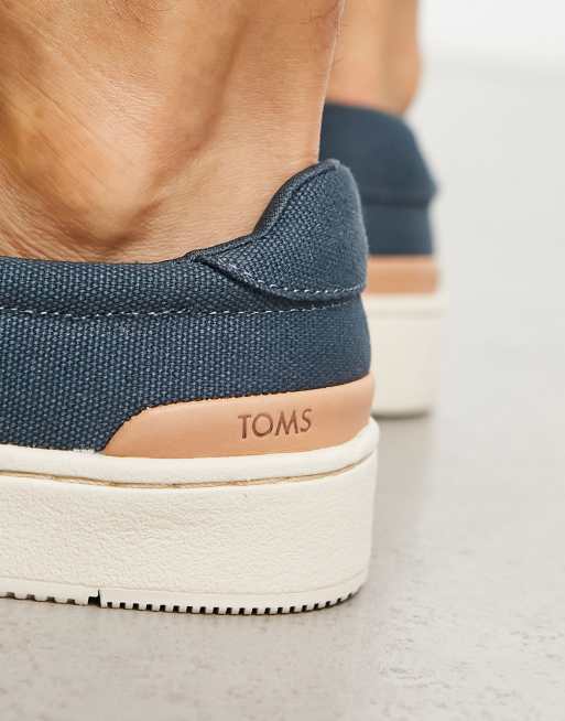 Toms store paxton navy