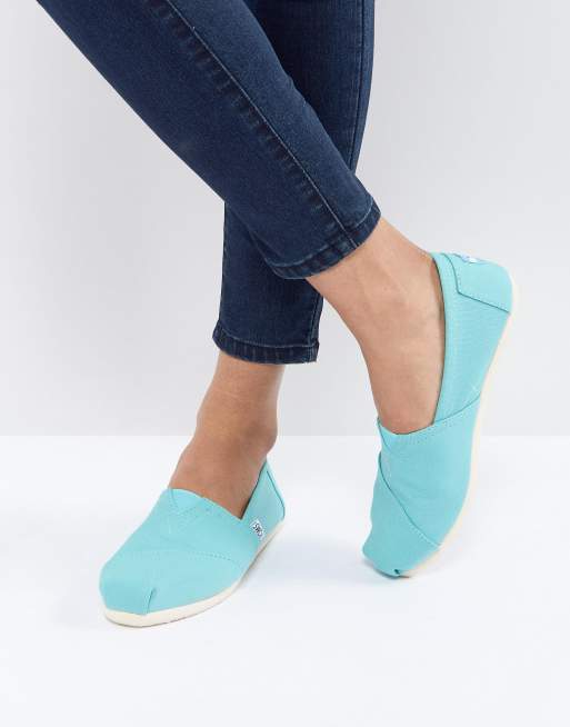 toms shoes turquoise