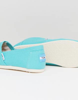 turquoise toms shoes