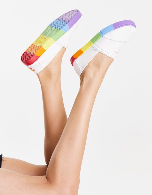 Toms rainbow sale shoes