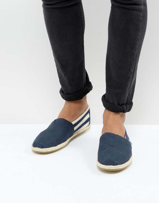 Toms classic hot sale denim stripe