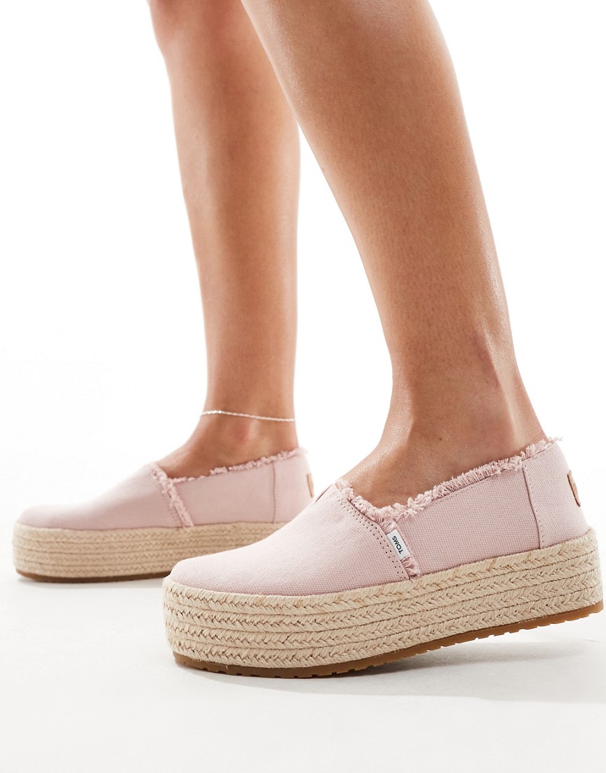 Toms Valencia in pink
