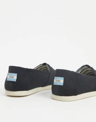 toms alpargata black