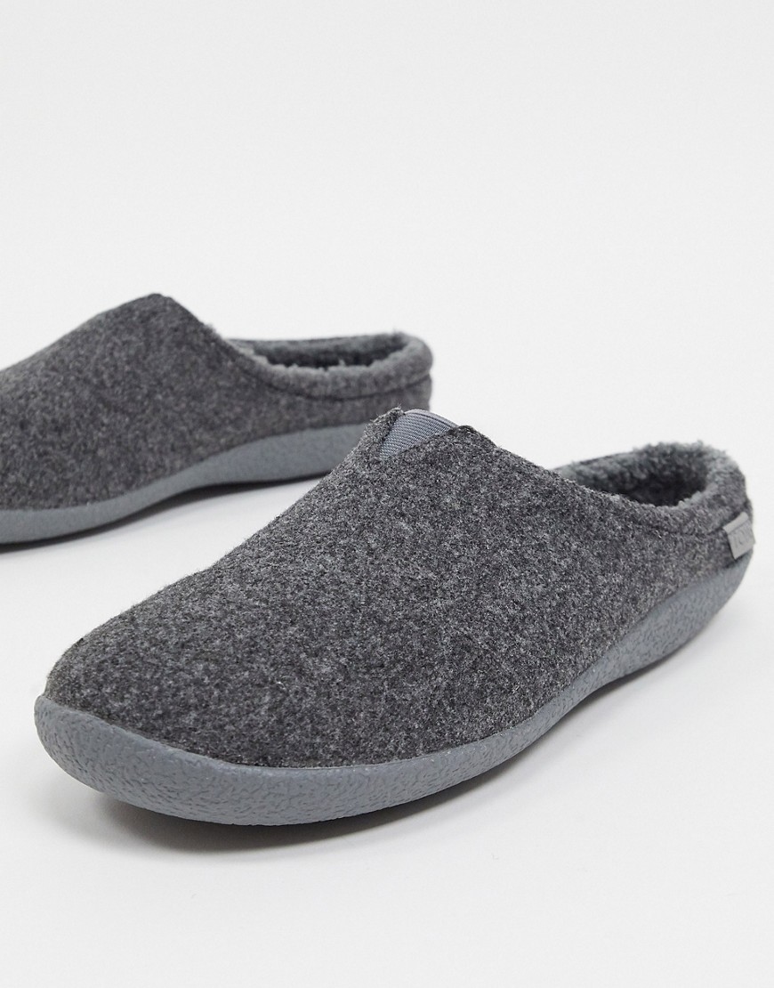 Toms vegan berkley slippers in gray-Grey