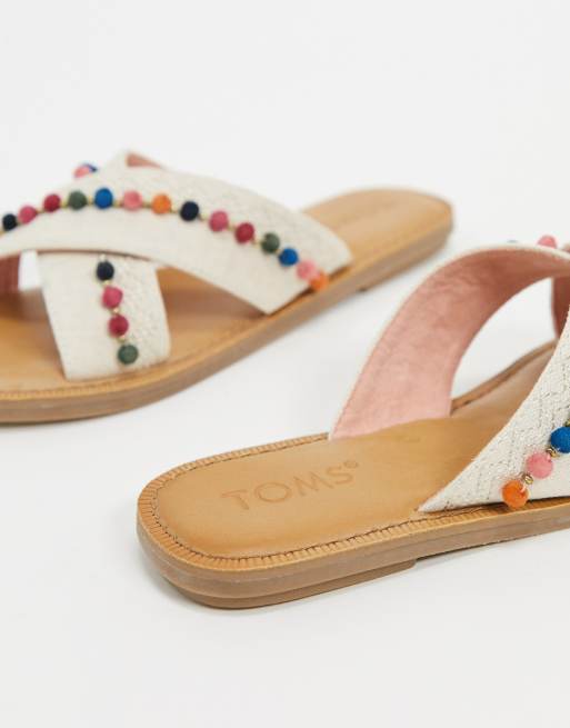 Toms pom hot sale pom sandals