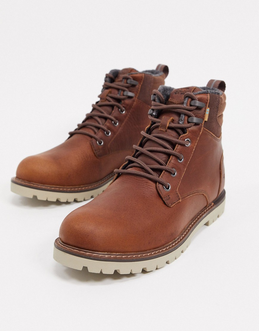Toms waterproof Ashland 2.0 hiker boots in brown