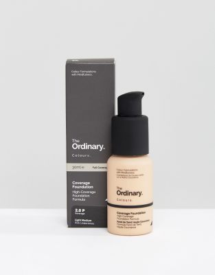 Тональная основа The Ordinary Coverage Foundation-Светло-коричневый