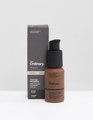 фото Тональная основа the ordinary coverage foundation-коричневый