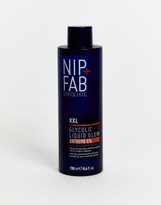 фото Тоник для лица с гликолевой кислотой 190 мл nip+fab glycolic fix-бесцветный