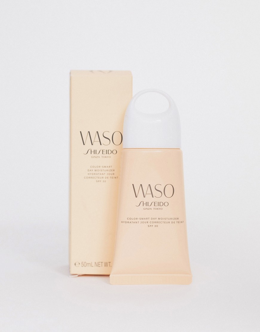 фото Тонирующее увлажняющее средство shiseido - waso color smart day 50 мл-бесцветный