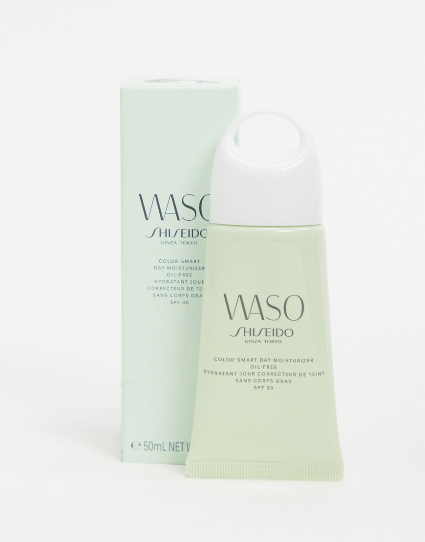 фото Тонизирующее увлажняющее средство shiseido - waso color smart day (50 мл)-бесцветный
