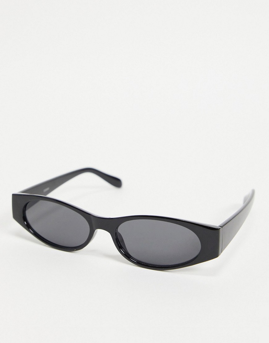 фото Тонкие солнцезащитные очки в квадратной оправе madein-черный цвет madein.