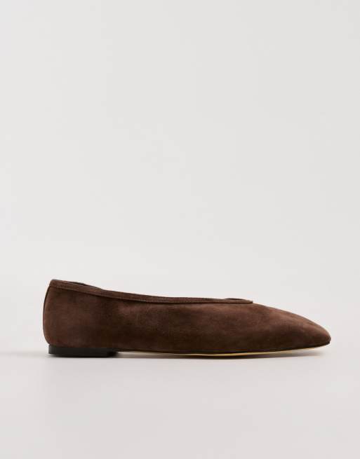 Tony Bianco – Bianca – Zamszowe balerinki w kolorze espresso, 2 z 5