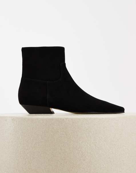 Tony Bianco - Botines bajos Rupert en ante negro - view 1