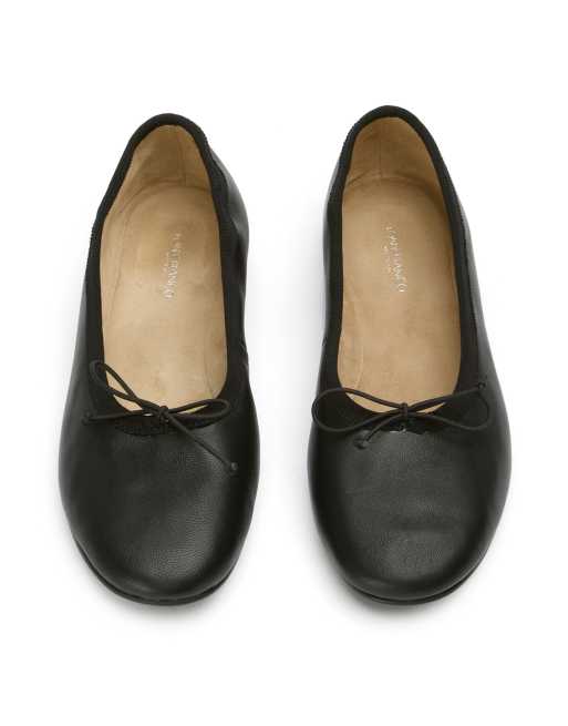 Tony Bianco - Chelsea - Ballerine con punta arrotondata in pelle nera, 4 di 4