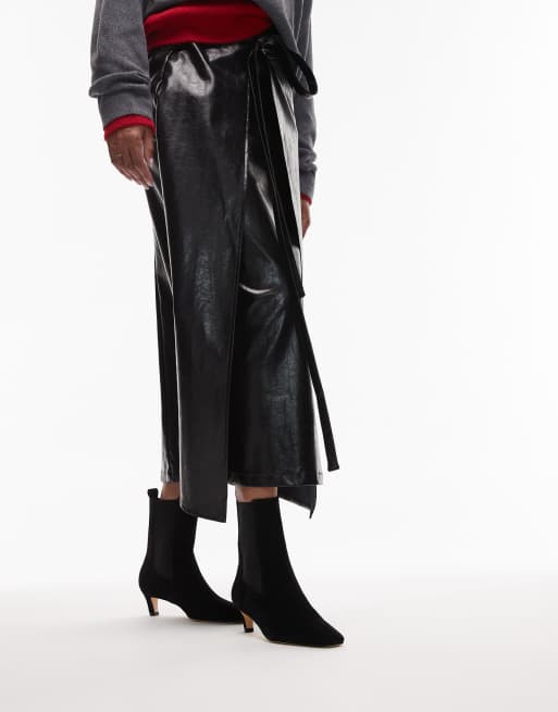 Tony Bianco - Eloise - Bottines à petit talon incurvé en daim - Noir, 4 de 4
