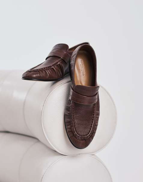 Tony Bianco - Gatsby - Mocassins en cuir - Marron - view 1
