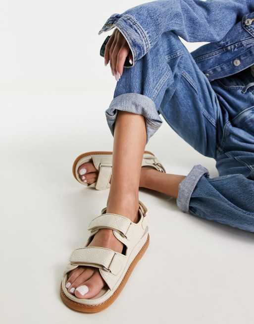 Tony bianco white online sandals