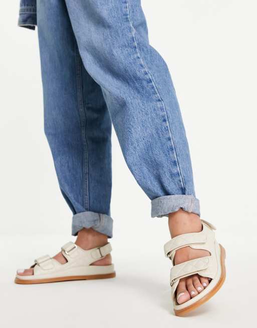 Tony Bianco - Hiranni - Sandales style grand-père en cuir - Vanille, 2 de 4