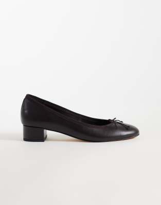 Tony Bianco Maddi Low Heel Ballet Flats In Brown