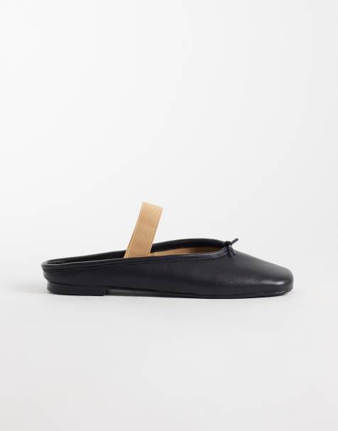 Tony Bianco mules plates City en cuir noir - view 1