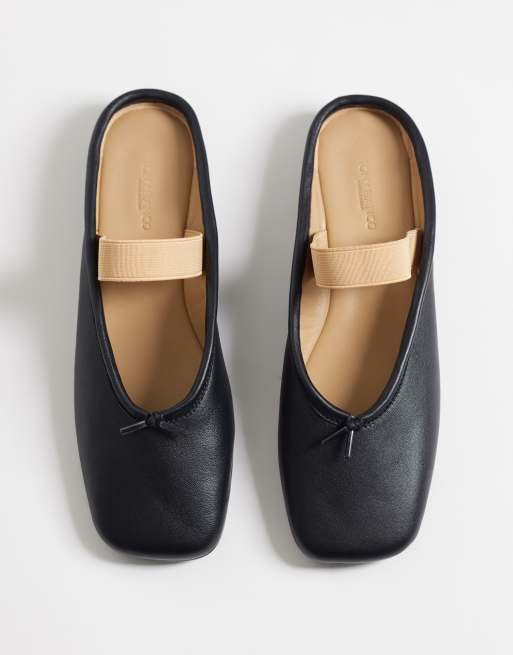 Tony Bianco mules plates City en cuir noir, 3 de 4
