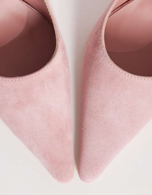 Tony Bianco - Samar - Chaussures à talon en daim avec bride arrière - Rose, 2 de 4
