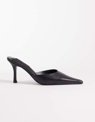  Sicily heeled mules  vintage