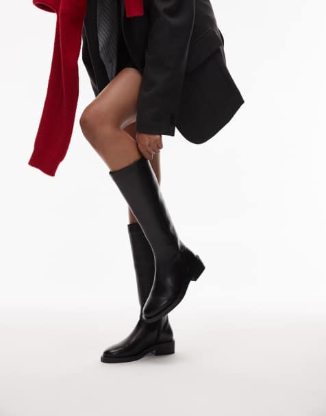 Tony Bianco Torres riding knee-high boots in black - view 1