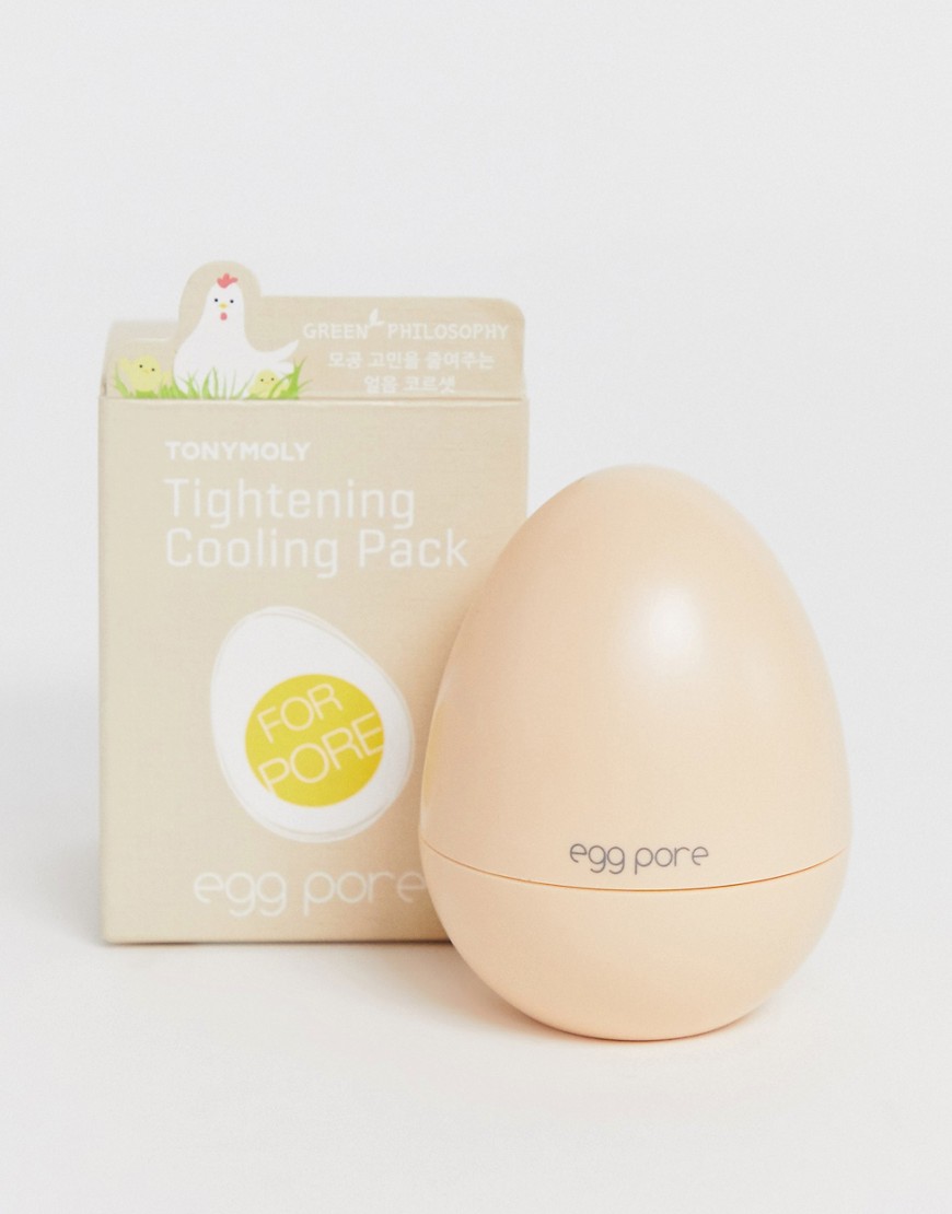 Tonymoly - Confezione di maschere rinfrescanti astringenti sui pori all'uovo da 30 g-Nessun colore