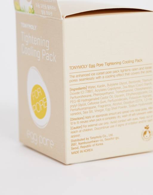 Tonymoly - Egg - Cooling pack om  poriën te verkleinen 30 g, 2 van 4