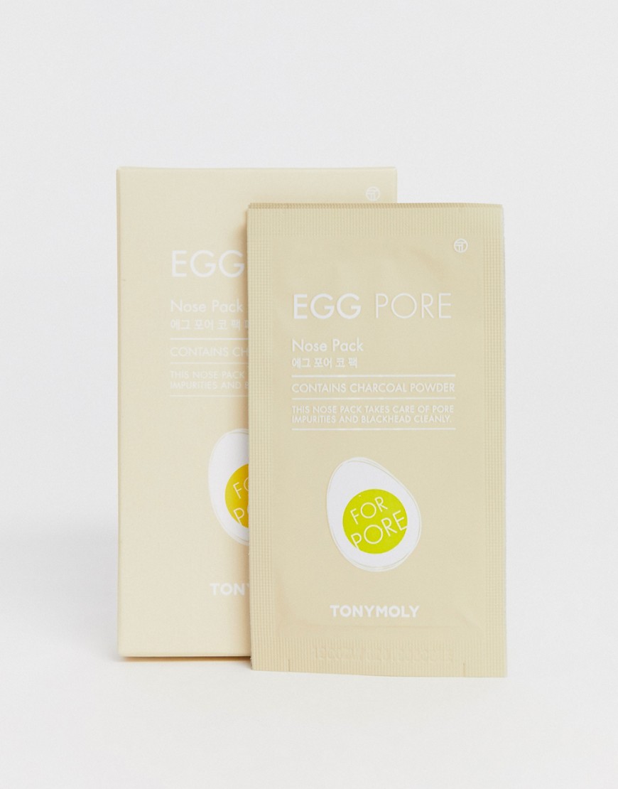 Tonymoly Egg Pore nose pack package x7 sheets-No Colour