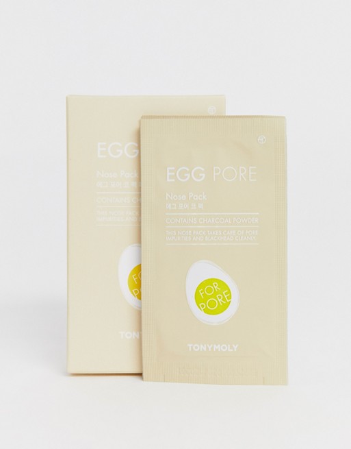 Tonymoly Egg Pore nose pack package x7 sheets
