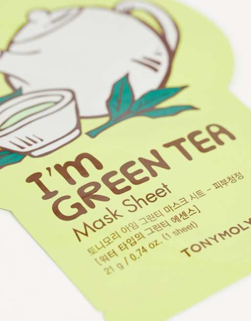 Tonymoly – I'm Green Tea – Sheet-mask, 3 av 4