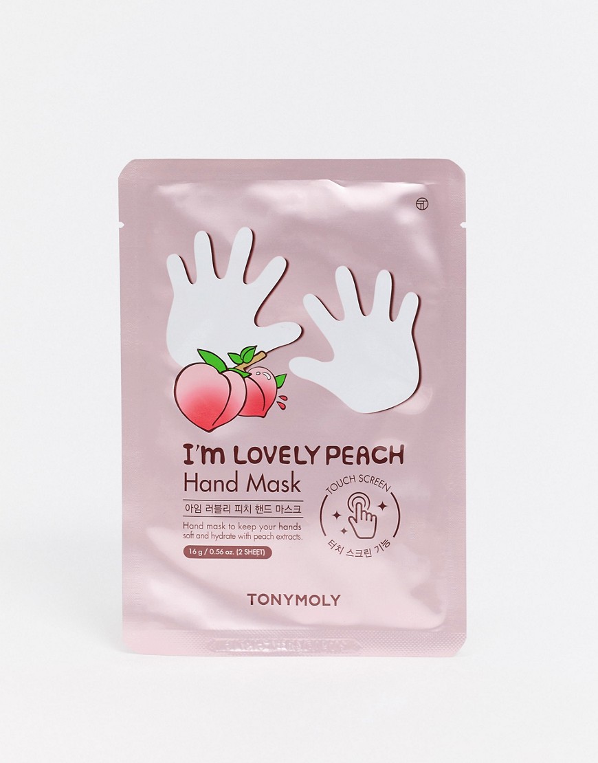 Tonymoly I'm Lovely Peach Hand Mask-No Colour
