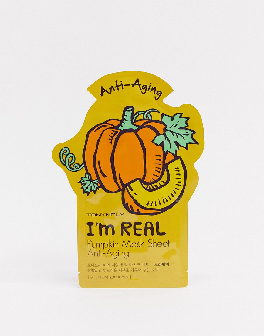 Tonymoly – I'm Real Pumpkin – Sheet-mask-Genomskinlig