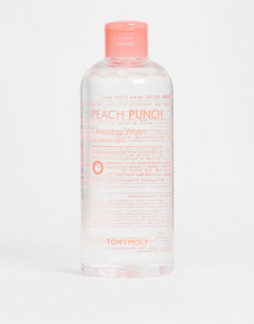 Tonymoly Peach Punch Cleansing Water-No Colour