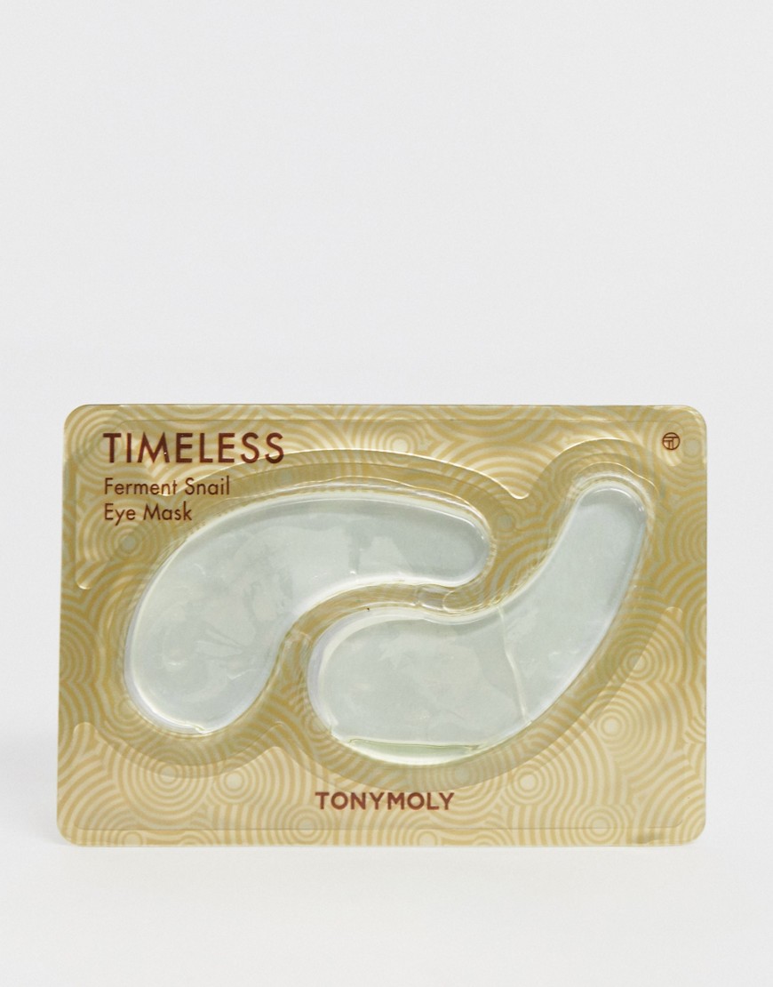 Tonymoly - Timeless - Gefermenteerd slakkenslijm - Oogmasker 10 g-Zonder kleur