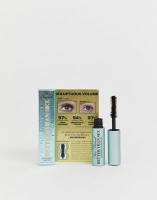 Too Faced Better Than Sex Waterproof Mascara Travel Size | ASOS