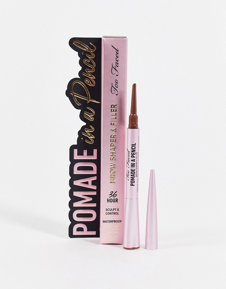 Too Faced Cosmetics Too Faced Brow Pomade In A Pencil-red In Brown