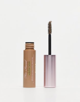 Too Faced – Brow Wig Brush On Hair Fluffy Brow Gel – Augenbrauengel mit Bürste - view 1