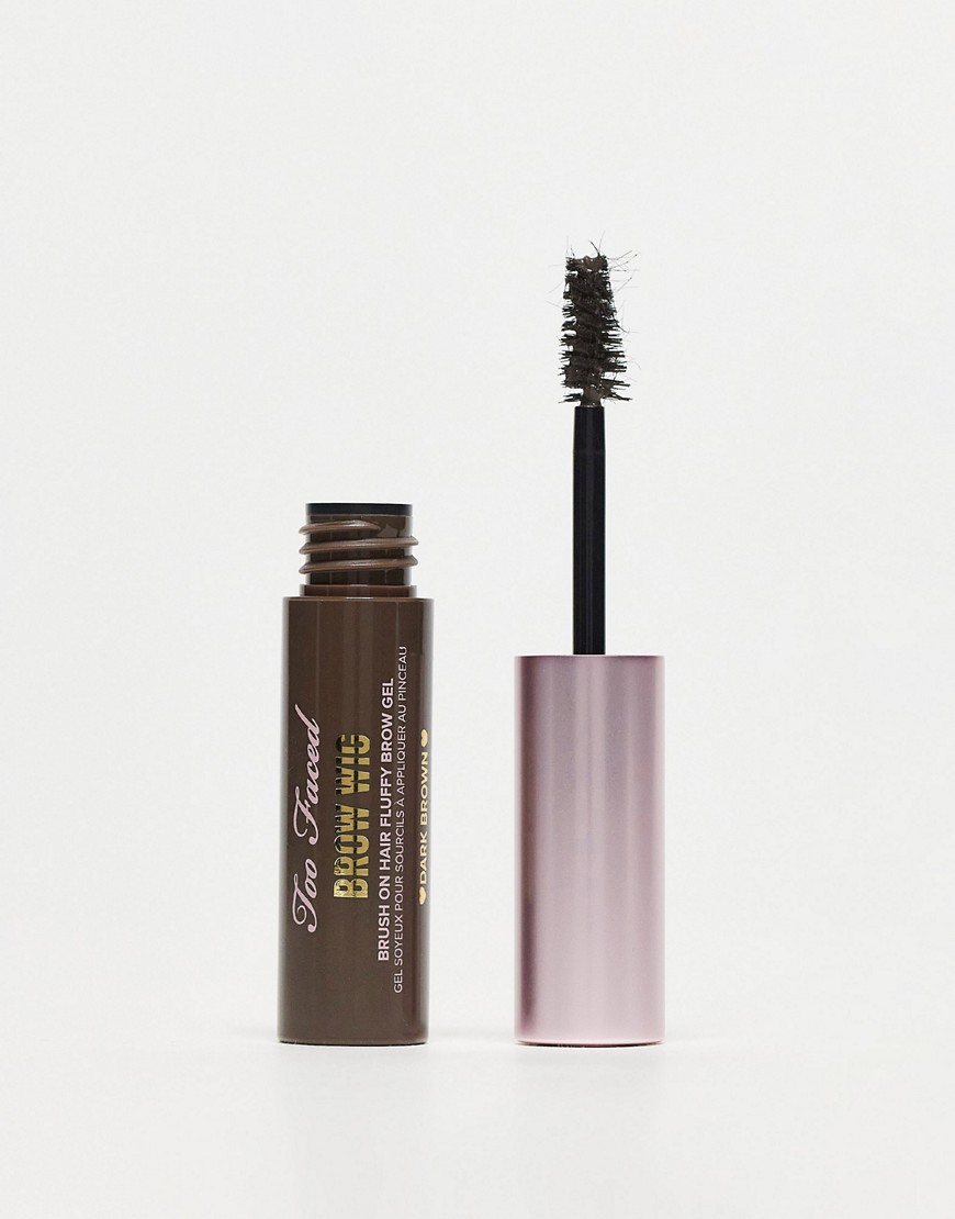 Too Faced Cosmetics Too Faced Brow Wig Brush On Hair Fluffy Brow Gel-brown