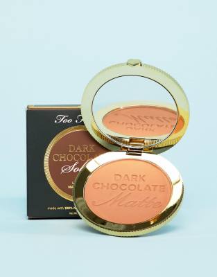 Too Faced Chocolate Soleil Matte Bronzer- Dark Chocolate - view 1