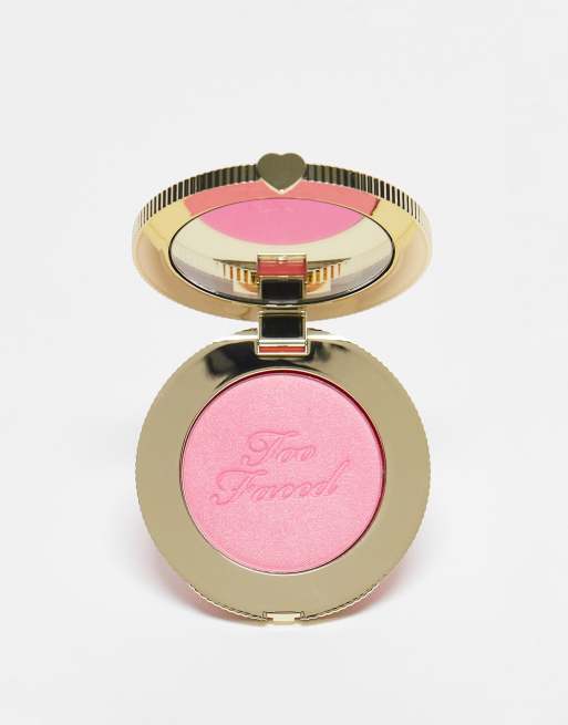 Too Faced Cloud Crush Blurring Blush Swatches - Coffee & Makeup