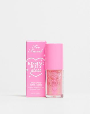 Too Faced Kissing Jelly Lip Oil Gloss- Bubblegum