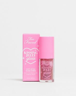 Too Faced Kissing Jelly Lip Oil Gloss- Grape Soda