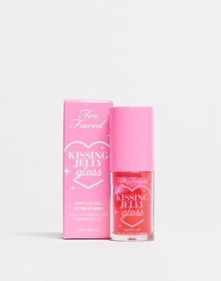 Too Faced Kissing Jelly Lip Oil Gloss- Sour Watermelon