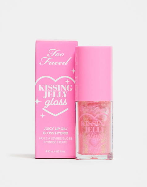 Too Faced – Kissing Jelly – Lipgloss-Öl in der Farbe Bubblegum - view 1